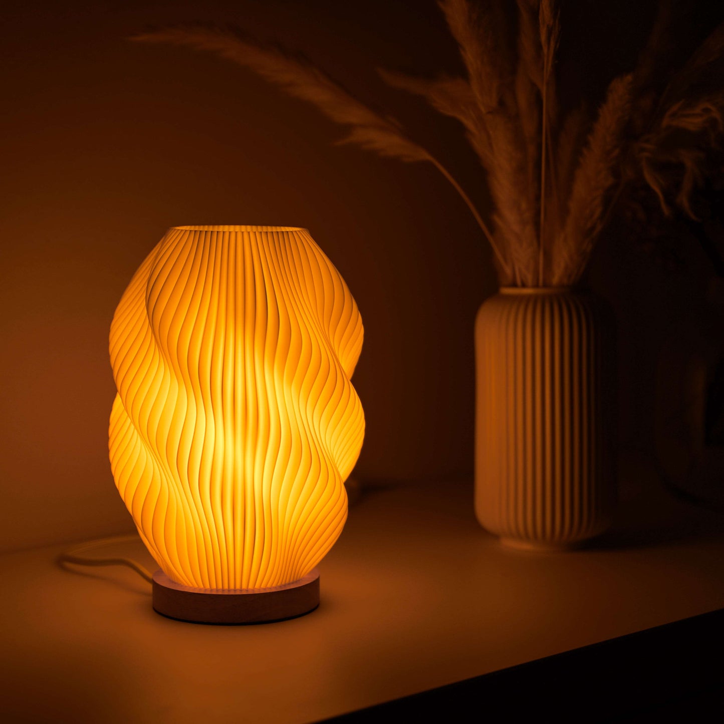 WaveGlow Twuro - 3D-geprinte designlamp uit Duitsland