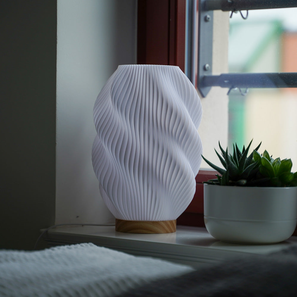 WaveGlow Twuro - 3D-geprinte designlamp uit Duitsland
