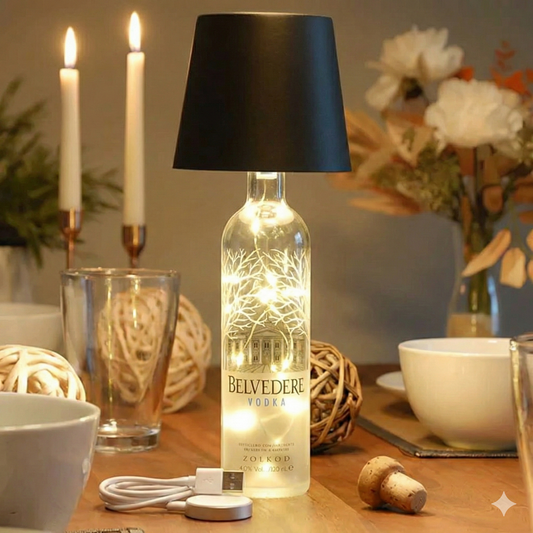 BottleGlow Deluxe - Transform elke fles in een designlamp